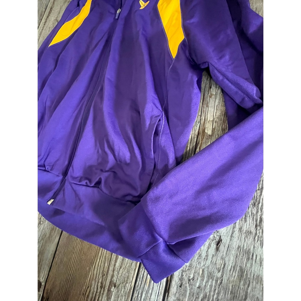 Nike Kobe Bryant Mamba Mentality Track Jacket Purple Gold Lakers Mens Medium - Picture 3 of 10